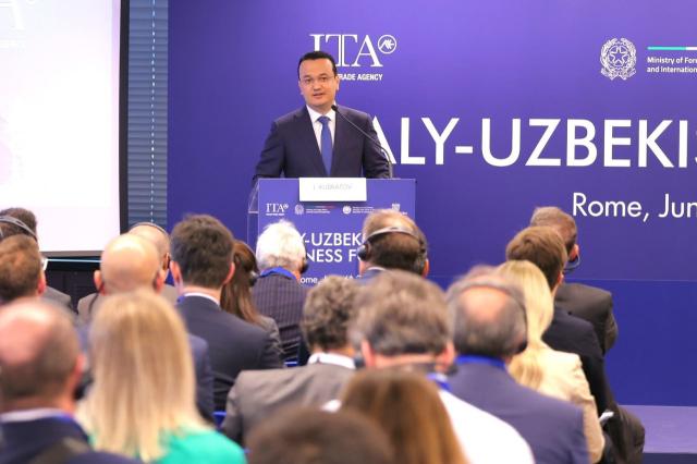 INTERVISTA - Il Ministro uzbeko per gli investimenti, l'industria e il commercio sottolinea l'importanza del partenariato con l'Italia 