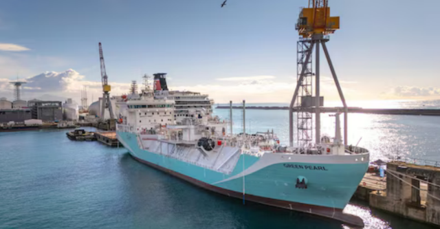 Axpo, inaugurata la Green Pearl, nave per trasporto e approvvigionamento con Gnl; 118 metri di lunghezza e 7.500 m&sup3; di capacit&agrave; 