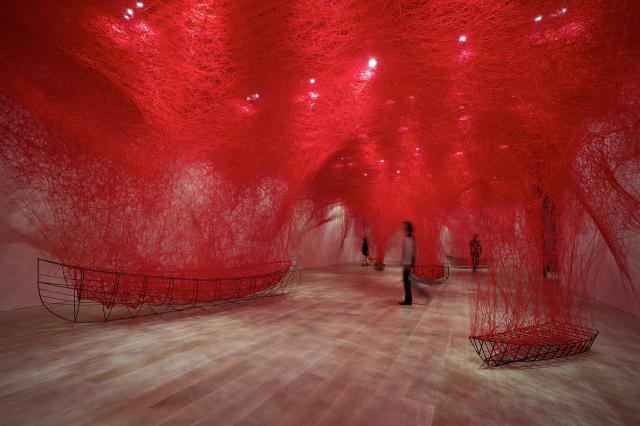 TORINO &ndash; "The Soul Trembles": l&rsquo;anima vibrante di Chiharu Shiota avvolge il MAO