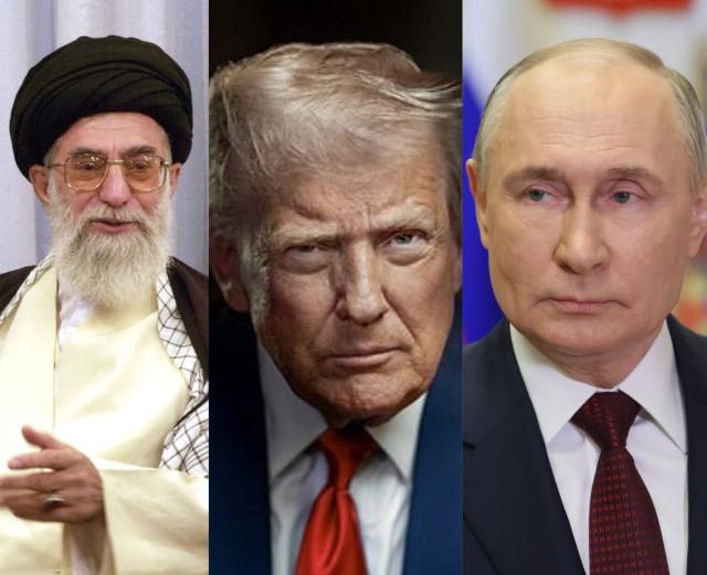 Khamenei, Trump, Putin