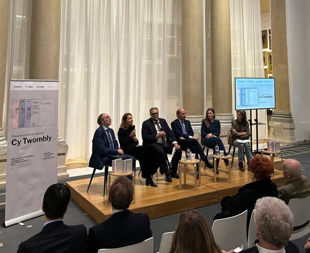 MAIRE sostiene il volume "Cy Twombly", presentato dalla GNAMC, a favore dello sviluppo di una prospettiva multidisciplinare