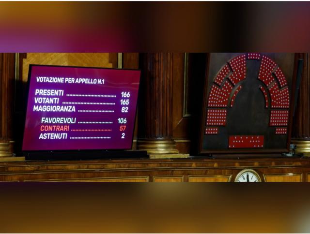 Decreto Ucraina &egrave; legge, ok definitivo dal Senato con 106 s&igrave;, 57 no e 2 astenuti, proroga ad invio di armi fino a fine anno