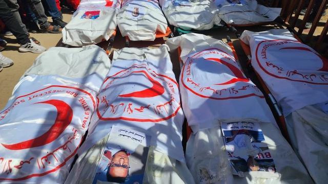 Funerali dell'eccidio di Tal al-Sultan 