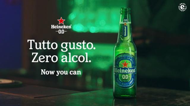 Heineken, arriva in Italia la nuova campagna globale &ldquo;0.0 Reasons Nedeed&rdquo;; obiettivo normalizzare scelta analcolica
