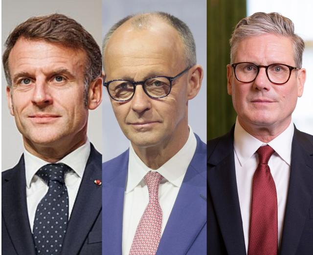 Macron, Merz, Starmer