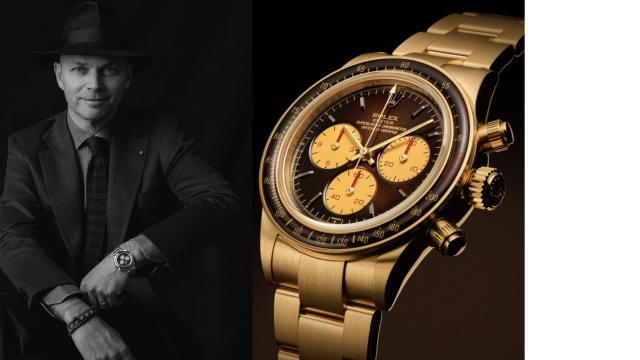 Luca Rubinacci, maison Rubinacci, ha collaborato con Artisans de Gen&egrave;ve per la realizzazione di un orologio che unisce eleganza e artigianalit&agrave;
