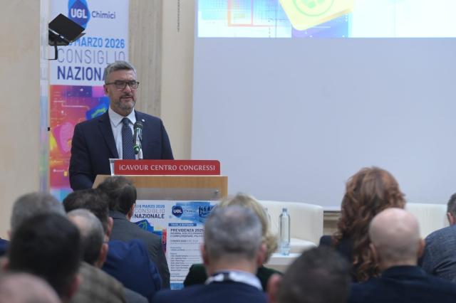 UGL Chimici, al via il Consiglio Nazionale dedicato a sostenibilit&agrave; e prospettive di riforma del sistema previdenziale