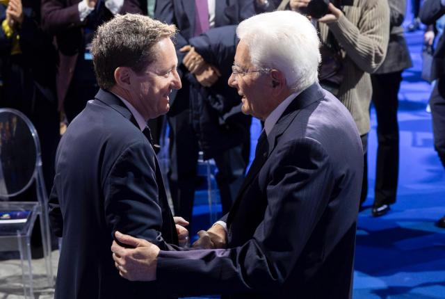 Andrea Ceccherini, ricevuta dal Capo di Stato, Sergio Mattarella, l'onorificienza di "Ufficiale della Repubblica Italiana"