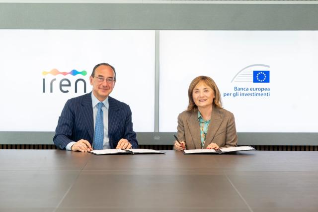 Iren e BEI, siglato accordo di finanziamento da &euro;225 mln; focus su gestione rifiuti urbani e interventi di efficienza energetica