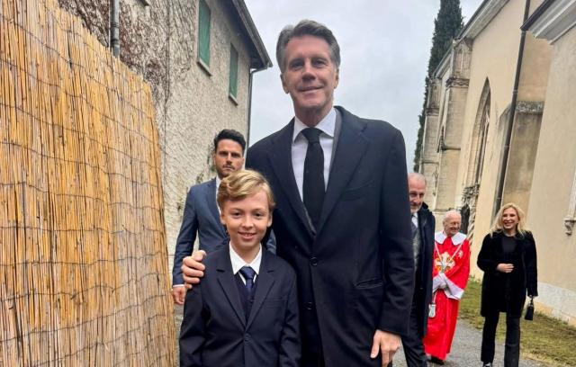 Emanuele Filiberto di Savoia con il pronipote Umberto di Jugoslavia 