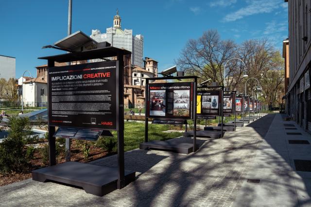 Milano, Piazza Vetra ospita la mostra "Implicazioni Creative" dal 16 al 22 marzo, promossa da Havas con il contributo di Ansa
