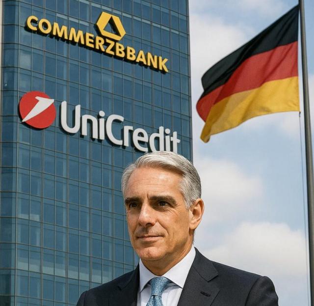 Unicredit lancia Ops totalitaria su Commerzbank da 35 miliardi, concambio a 0,485 azioni di Gae Aulenti per l&rsquo;istituto tedesco