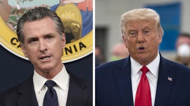 Usa, Trump contro Newsom: &ldquo;Dislessico e stupido, non pu&ograve; governare&rdquo;, la replica: &ldquo;Idiota, bombarda bimbi e protegge pedofili&rdquo;