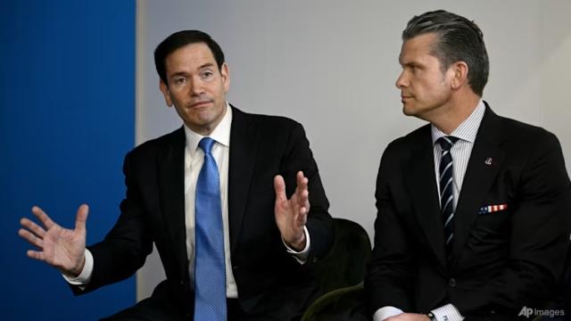 Rubio, Hegseth