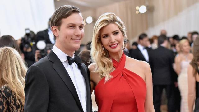 Ivanka Trump e il marito, l&rsquo;uomo d&rsquo;affari ebreo Jared Kushner