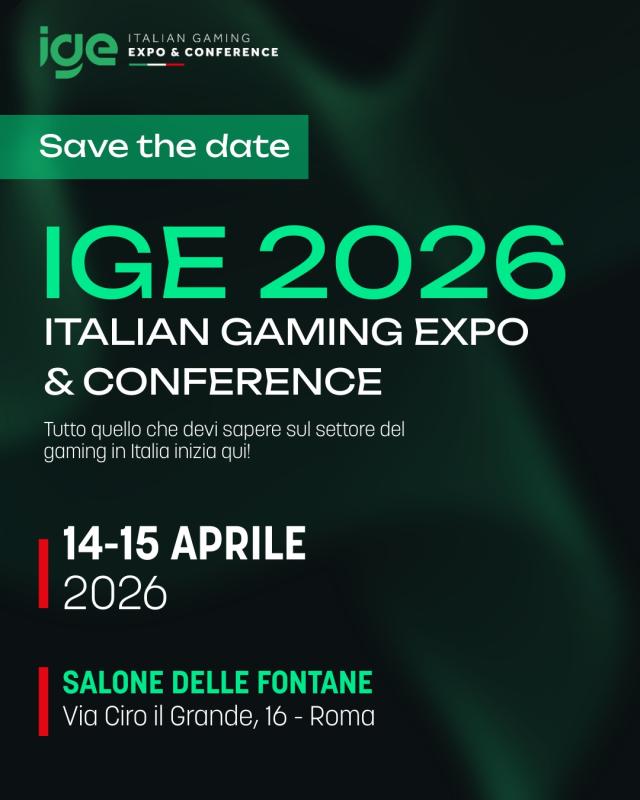 IGE 2026, a Roma la sfida del gaming tra regole, innovazione e sicurezza