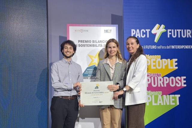 Edison riceve per il terzo anno consecutivo il 'Premio Bilancio di Sostenibilit&agrave; 2026' per l'impegno in ambito ESG