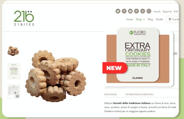 Biscotti fatti con gli insetti, la ricetta della start up vicentina