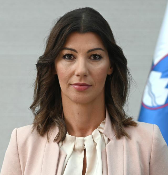 Ministra della Giustizia slovena, Dominika &Scaron;varc Pipan
