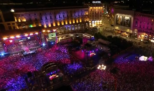 Milano, concerto Radio Italia in Piazza Duomo: soccorse 210 persone