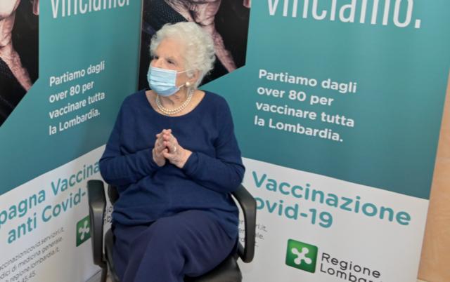 Liliana Segre e i 'No Vax'