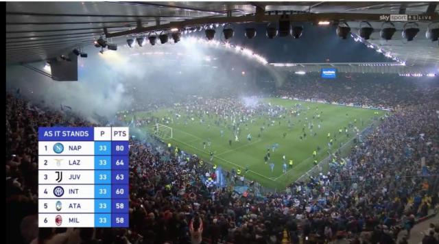 Napoli campione d'Italia, terzo scudetto della sua storia! Con l'Udinese basta l'1-1