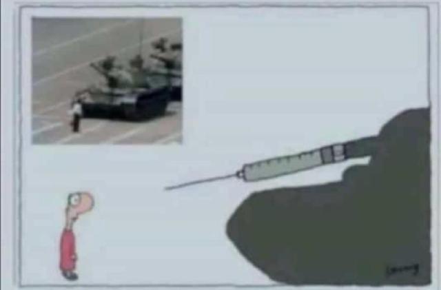 Michael Leunig, vignettista licenziato per una vignetta satirica sul vaccino Covid