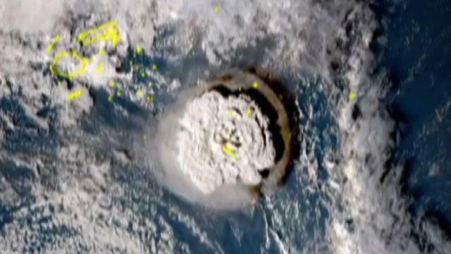 L&rsquo;eruzione di un vulcano, il nulla cosmico, Pompei e l&rsquo;isola di Tonga