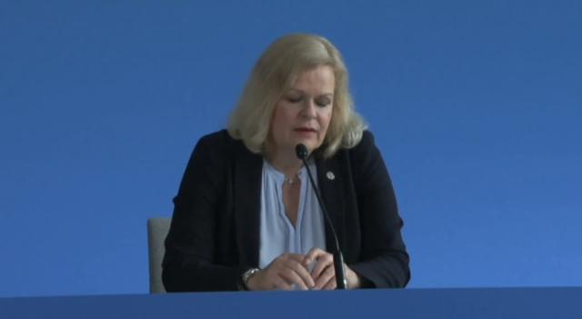 Nancy Faeser cina germania berlino ambasciatore cybersecurity cyberattacco attacco informatico pirati informatici agenti cinesi Ministero tedesco governo digitale