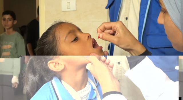 Gaza, al via campagna Onu per vaccino pentavalente, antipolio, rotavirus, pneumococco, morbillo, parotite e rosolia su 44mila bambini