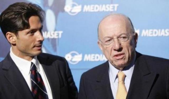 Pier Silvio Berlusconi e Fedele Confalonieri