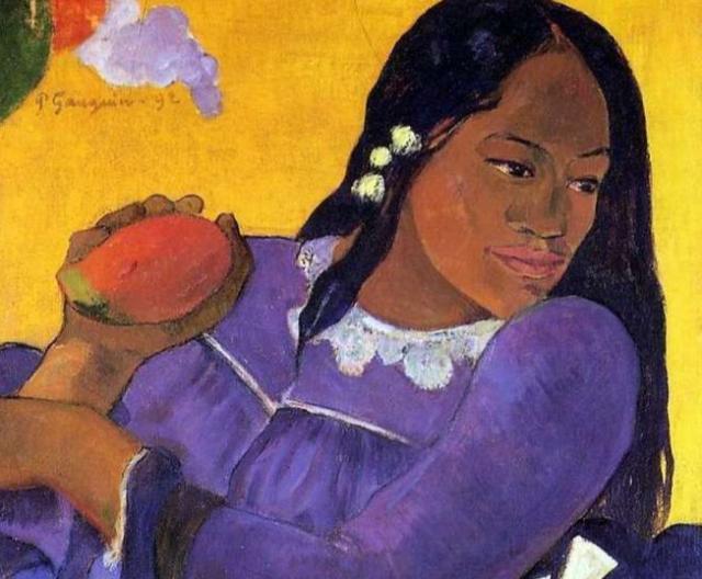 Paul Gauguin, Donna con Mango 
