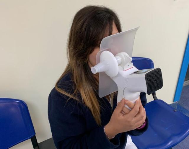 Covid: diagnosi dal respiro, italiani testano dispositivo che 'archivia' tampone