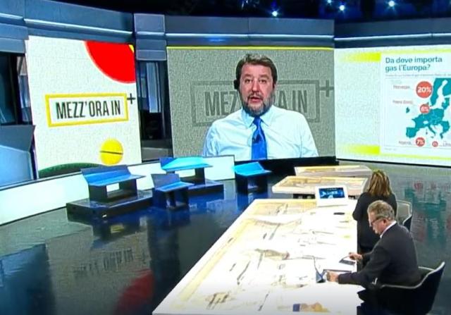 Guerra Ucraina-Russia, Salvini: "Roma potrebbe ospitare colloqui"