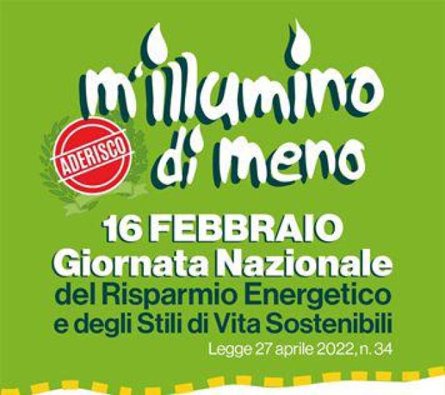 Energia, tributaristi: 'Adesione a 'M'Illumino di meno'"