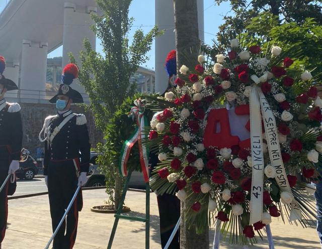 Ponte Morandi tre anni dopo. Draghi: "Lo Stato ha tradito la fiducia dei cittadini"