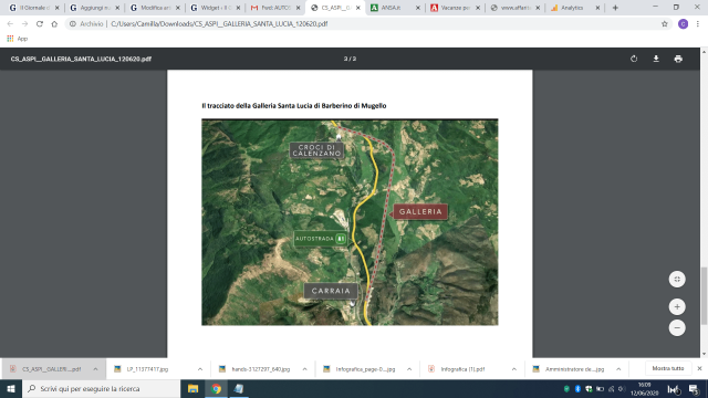 Aspi, completato scavo della galleria Santa Lucia sulla A1. L'ad Tomasi: 'Previsti 14,5 mld di investimenti'