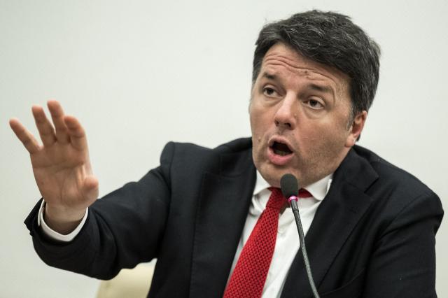 Il leader di Italia Viva Matteo Renzi