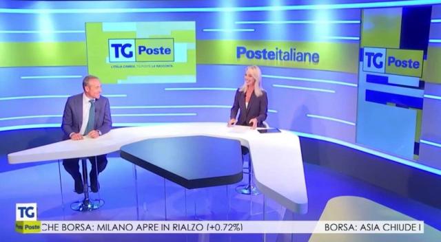 Poste Italiane in onda con tg Poste, una voce nuova racconta il paese e l'azienda