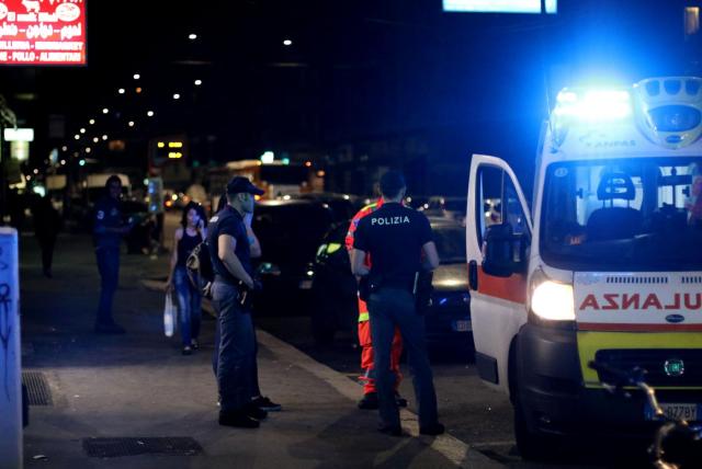 Carabinieri e soccorsi