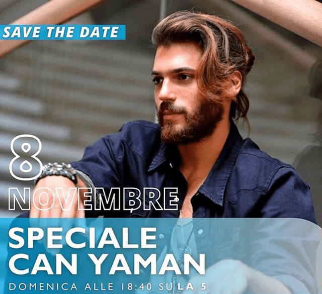 Can Yaman, speciale su La 5 in arrivo: ecco quando e come vederlo. Nel video un dolce messaggio di Demet Ozdemir