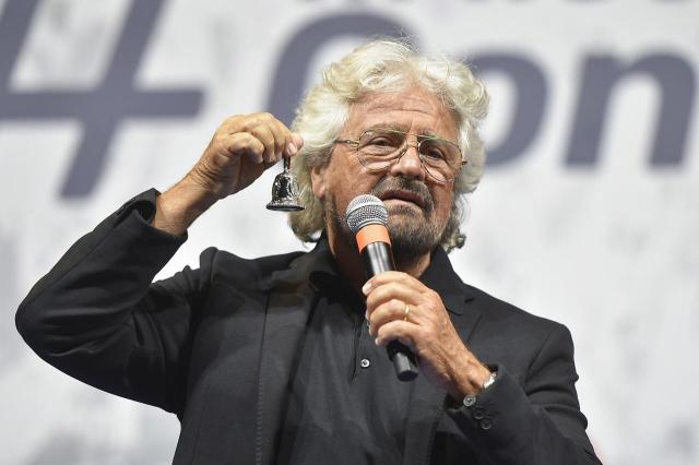 Beppe Grillo su Draghi