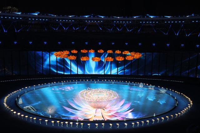 Cina: cerimonia di chiusura dei quarti Giochi para-asiatici (2)