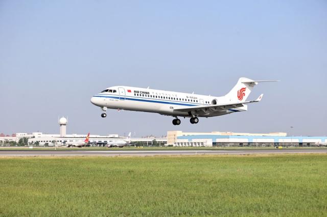 Cina: aereo di linea ARJ21 sviluppato nel Paese supera 10 mln passeggeri