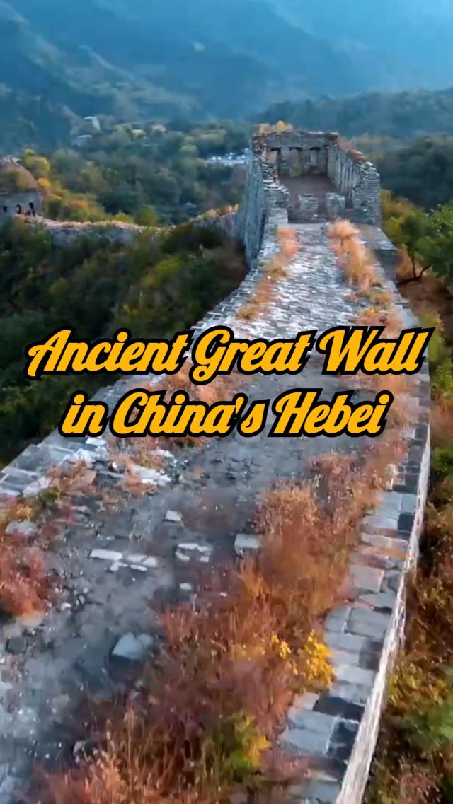 Cina: veduta dall'alto di antica Grande Muraglia con drone FPV
Esplorate sezione di antico sito nella contea di Qianxi, risalente a dinastia Ming