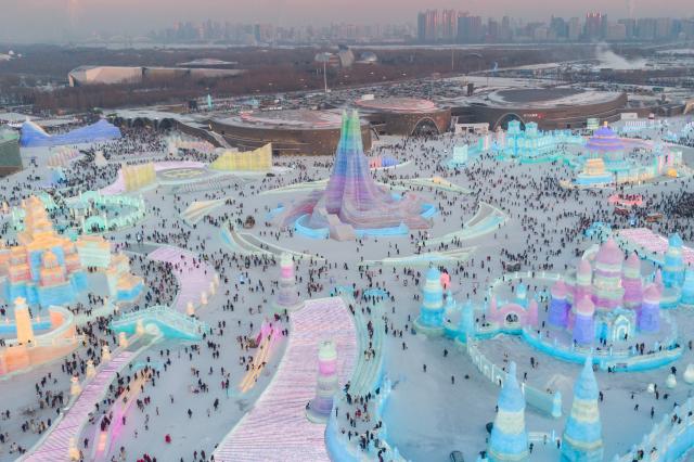 Cina: Heilongjiang ospita Harbin Ice-Snow World (2)