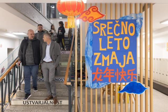 Slovenia: Lubiana, studenti festeggiano Capodanno lunare cinese (2)