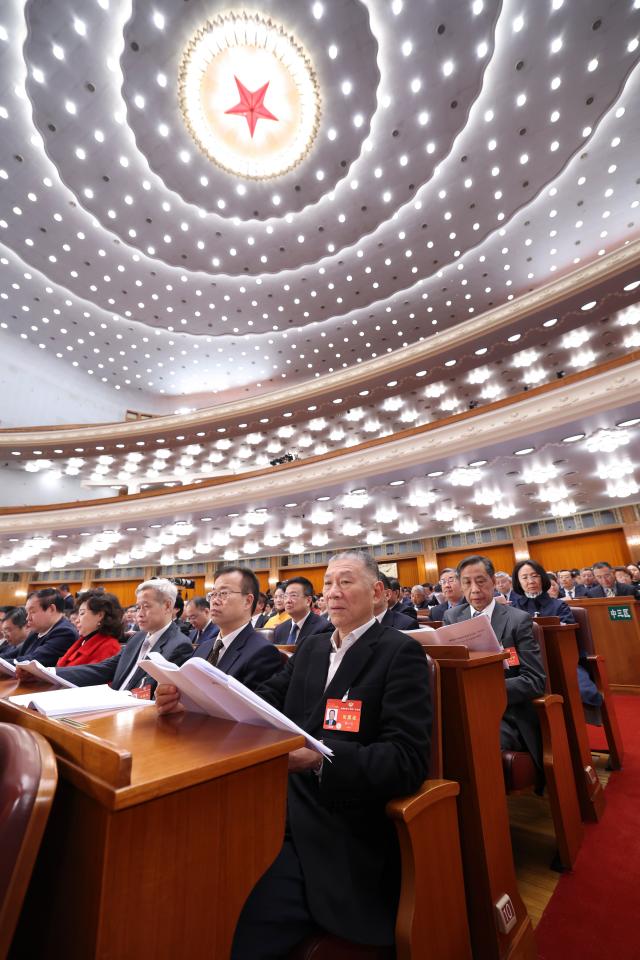 Cina: Pechino, terza riunione plenaria di seconda sessione di 14mo Comitato nazionale CPPCC (3)