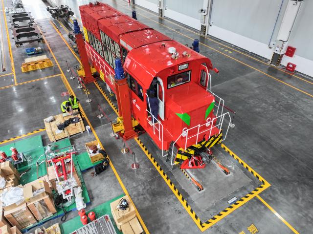 Cina: produzione di attrezzature per il trasporto ferroviario nello Hunan (1)