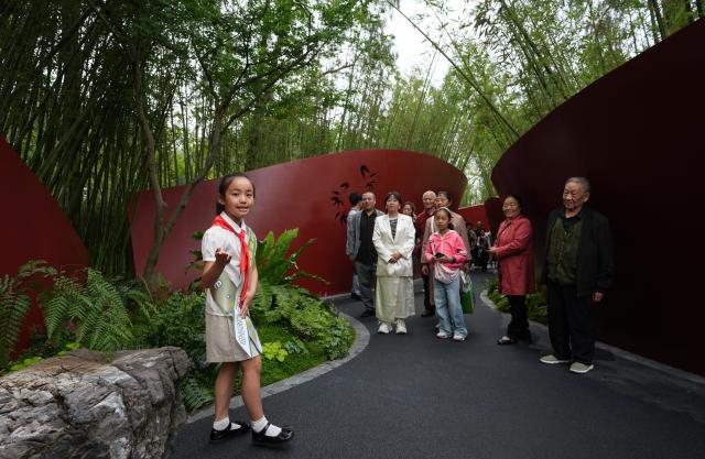 Cina: Sichuan, Int'l Horticultural Exhibition 2024 a Chengdu